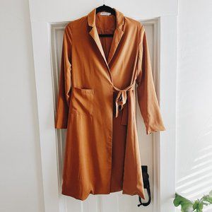 Stelen Lucy Belted Long Jacket, Size S